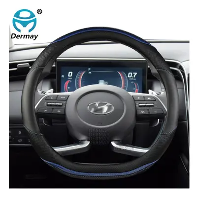 (D shape- Blue) for Hyundai Tucson 2004~2022 NX4 IX35 2017 2021 Car Steering