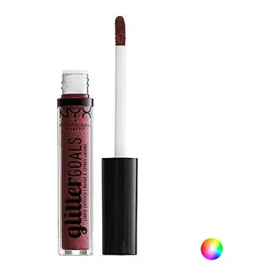 (crystal crush) NYX Professional Make Up Glitter Goals Liquid Lipstick 3ml