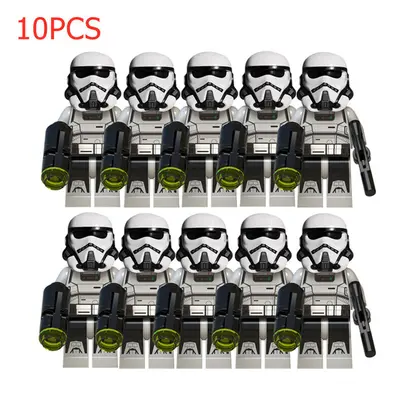 10PCS Clone Troopers Star Wars Minifigure Fit Lego