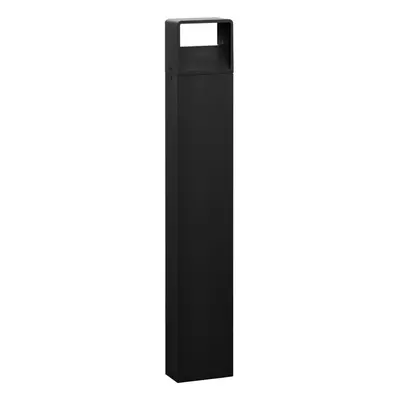 IP44 Outdoor Bollard Light Anthracite Aluminium 6W Built in LED Tall Lamp Post