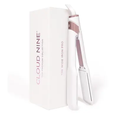 CLOUD NINE The Wide Iron Pro Hair Straightener | Styling Tool Quick Heat Variable Temperature Co