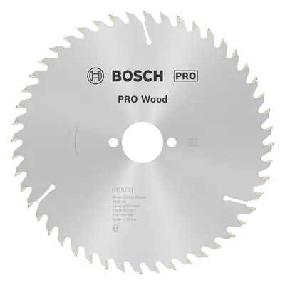 Professional Optiline Wood Circular Hand Saw Blade, 190mm x 2.6mm x 30mm, Teeth, Silver