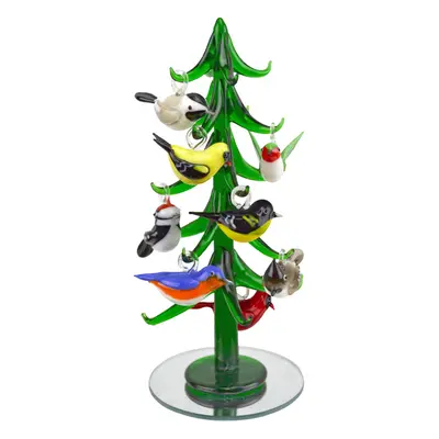 Red Carpet Studios Miniature Evergreen Glass Tree