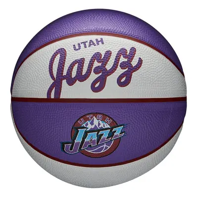 WILSON NBA Team Retro Mini Basketball - Utah Jazz