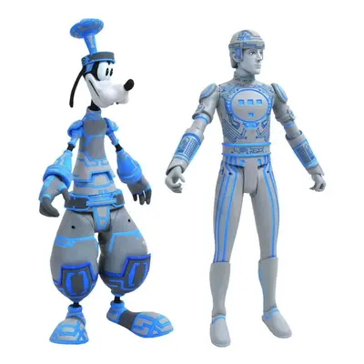 Diamond Select Toys Kingdom Hearts Select: Space Paranoids Goofy & Tro