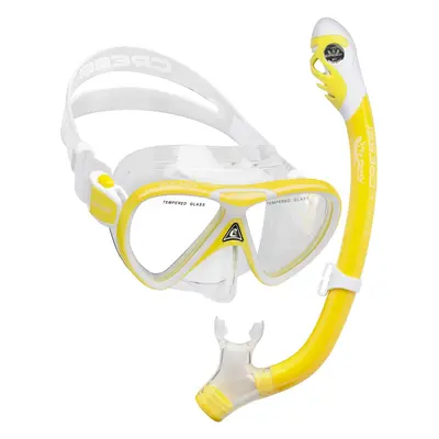 Cressi Pegaso & Iguana Dry Yellow/White One Size