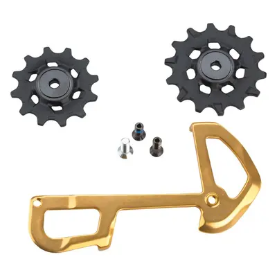 SRAM XX1 Eagle Ceramic Bearing Pulleys and Gold Inner Cage