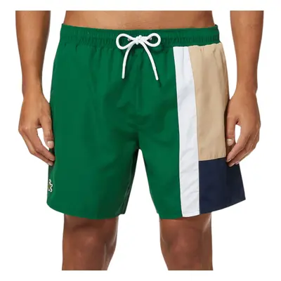 (Green, L) Lacoste Mens Shorts MH2451 Swimwear Summer Quick Dry