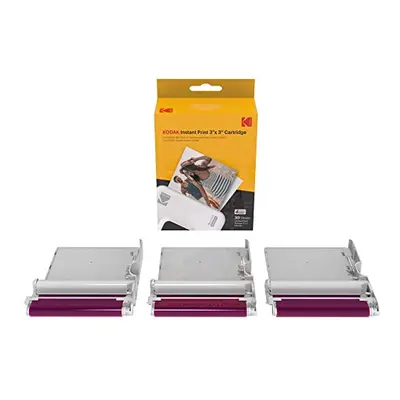 4PASS Film Cartridge (3x3") for Kodak Mini Retro and Mini Shot Retro, Sheets