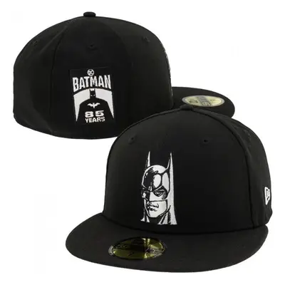 Batman 884515-71-8fitte Batman Michael Keaton Era 59Fifty Fitted Hat - Black - 7.125 Fitted