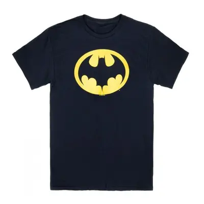 Batman 887820-3xlarge Batman Keaton Logo T-Shirt, Black - 3XL