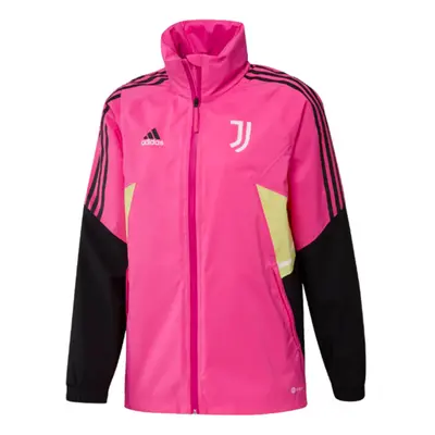 (XXL) Juventus Rain Jacket (Pink)