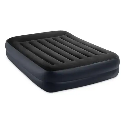 Intex Airbed With Built In Pump | Dura-Beam Plus Pillow Rest Air Mattress | Double Air Mattress 