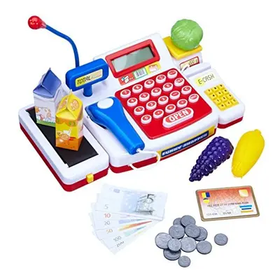 104525700 Pretend Play Toy Till Register Check Out Counter and Scanner