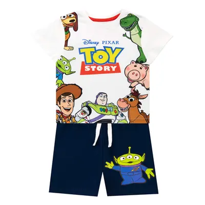 Disney Boys Toy Story T-Shirt And Shorts Set Multicolored Size