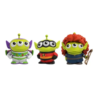 Pixar Alien Remix Character Figures 3-pack 3-inches Mr. Incredible from The Incredibles Buzz Lig