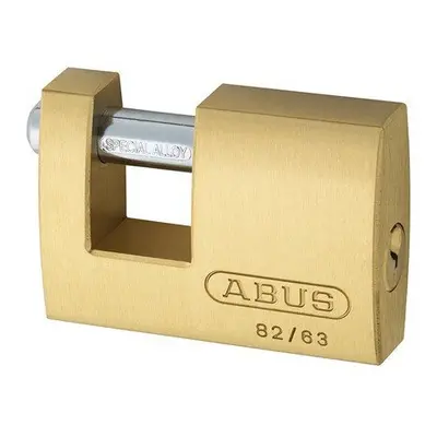 ABUS KA11571 82/63 63mm Monoblock Brass Shutter Lock Keyed