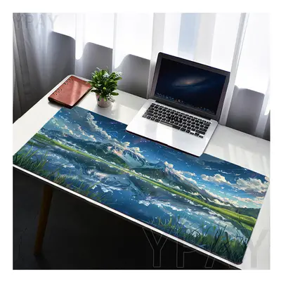 (WA00410 (18), 400x900x3mm) Mouse Pads Sky Landscape Table Mats Computer Mousepad Company Desk P