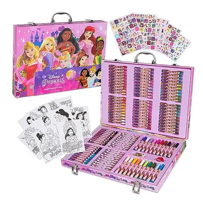 Stitch Art Set for Kids 130+ Pieces Frozen Colouring Pencils Colouring Crayons Princess Art Supp