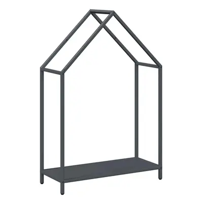 (anthracite, x x cm) vidaXL Firewood Rack White 40x25x90 cm Cold-rolled steel fireplace log hold