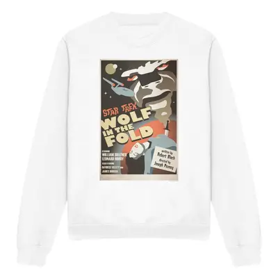 (XXL, White) Star Trek Unisex Adult The Original Series Episode Sweatshirt