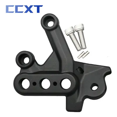 (Left Bracket) Electric Motorcycle CNC Foot Pegs Rests Pedals Footpegs Bracket For Surron Sur-Ro