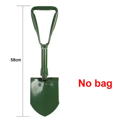 (5) Multi-function Camping Shovel Military Portable Folding shovel Survival Spade Trowel Dibble 