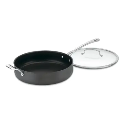 Cuisinart Contour Hard Anodized 5-Quart Saute Pan with Helper Handle a