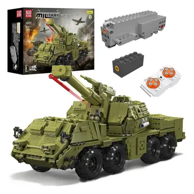 (20031) Mould King Technical Tank Building Block Remote Control Dana Self-propelled Howitzer Mod