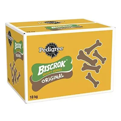 Pedigree Biscrok Original - Gravy Bones Biscuits Dog Treats, (1 x kg)