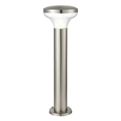 Outdoor Post Bollard Light Marine Steel 0.5m LED Garden Driveway Foot Path Lamp