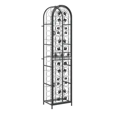 (45 x x cm) vidaXL Wine Rack Metal Bar Drink Cabinet Storage Organiser Stand Wine Holder