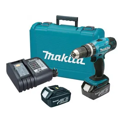 Makita DHP453SFE 18v LXT Combi Hammer Drill Includes x 3.0AH Batteries DHP453