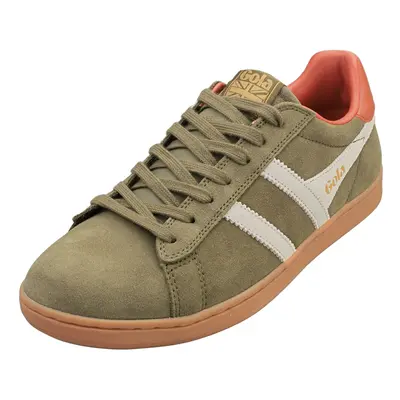 (11) Gola Equipe Ii Mens Fashion Trainers in Khaki Off White