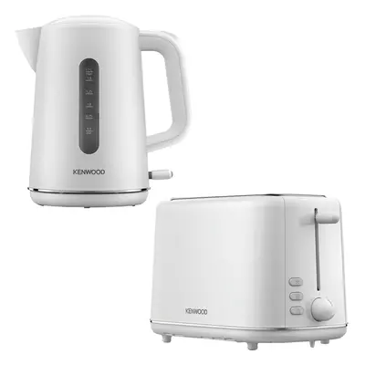 Kenwood Abbey Lux 1.7 Kettle & Slice Toaster Set, White