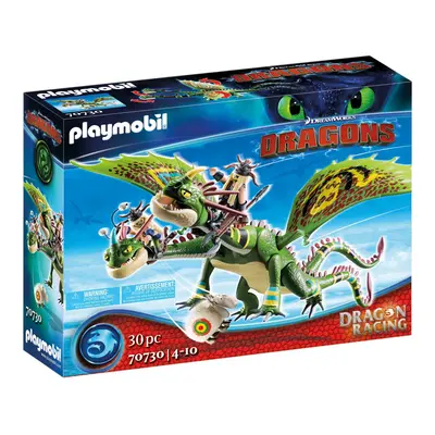 Playmobil Dragon Racing: Ruffnut and Tuffnut with Barf and Belch