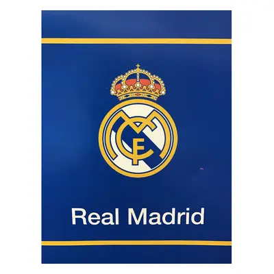 Real Madrid New Licensed Luxury Plush Twin Size Blanket 60"X80"