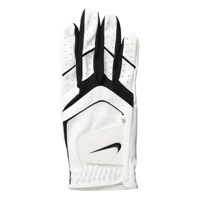 Nike Mens Dura Feel Golf Glove White MediumLarge Right Hand