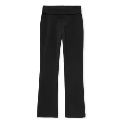 The Children's Place girls Uniform Active Foldover Waist Pants Black