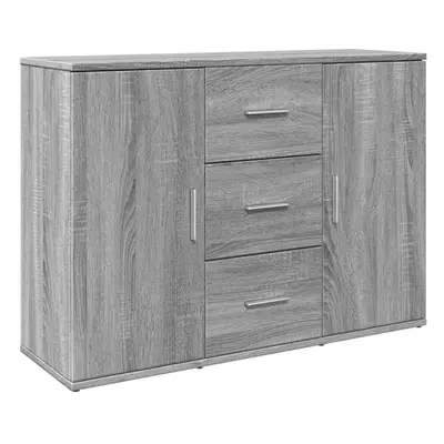 (grey sonoma) vidaXL Sideboard Storage Cupboard Cabinet Highboard Engineered Wood