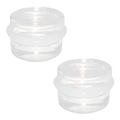 2 Pcs Clear Acrylic Door Stops with Adhesive Back Anti Slip Door Stop Invisible Doorstops Transp