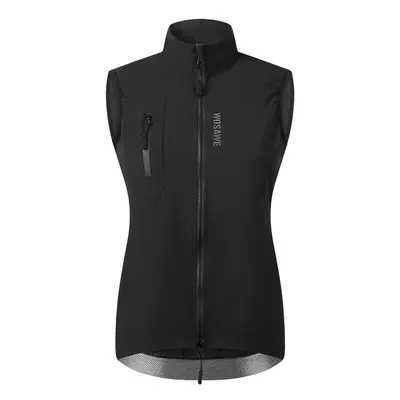 (Black vest, EU (ASIA L)) Ultra-Light Rainproof Windbreaker Breathable Waterproof Windproof Prot