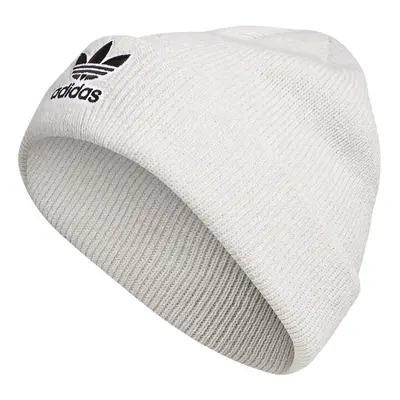 adidas Originals Trefoil Beanie White-Orbit Grey/Black One Size