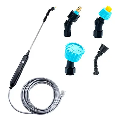 (4 nozzles meters) USB Rechargeable Electric Garden Sprayer Electric Sprayer with Powerful Elect