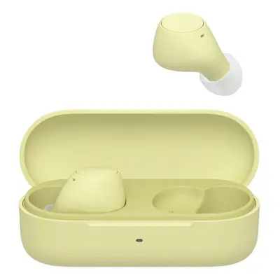 (Yellow, WF-C510) Light, Bluetooth In Ear Headphones with Multipoint Connection, Ambient Sound, 