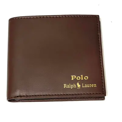 (Brown) POLO Ralph Lauren Men's Slim Wallet