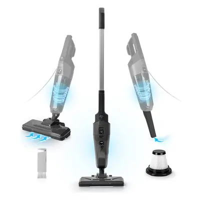 (VC9) Upright Vacuum Cleaner VC9 Lightweight Corded Stick Vac Cleaners Hand Held Floor Carpet Up