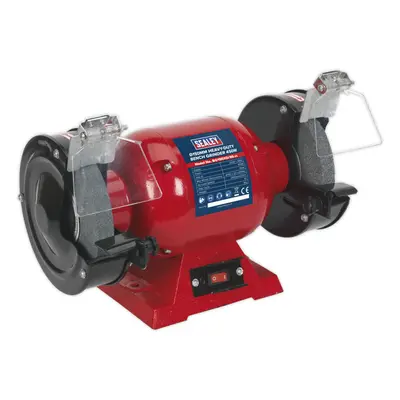 150mm Heavy Duty Bench Grinder - 450W Induction Motor - Fine & Coarse Stones