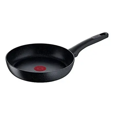 Tefal G28104 Black Stone Frying Pan cm Mineralia + Non-Stick Coating Safe Thermal Signal Suitabl