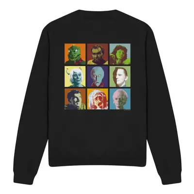 (XXL, Black) Star Trek Unisex Adult Alien Squares Sweatshirt